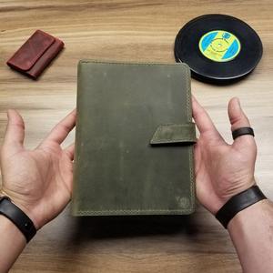 Cartera LAP-0042 de cuero genuino, Cartera de documentos A5 con asa de cremallera para reuniones de conferencias, novedad - Product Image 1