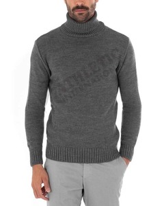Pull en maille à col rond pour homme, décontracté, en coton, de haute qualité, hiver 2023, manches longues, respirant, anti-froissement, séchage rapide, laine - Product Image 6