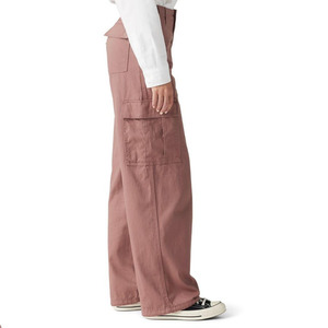 กางเกงแฟชั่นคาร์โก้สำหรับผู้หญิงเครื่องแต่งกายอินเทรนด์สีพื้นกางเกงคาร์โก้แนวสตรีทระบายอากาศได้ดี - Product Image 5