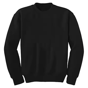 Sudaderas con capucha de gran tamaño para hombre Sudaderas de algodón de moda con cuello redondo teñido liso Venta caliente OEM Basics de otoño - Product Image 3