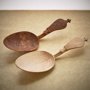 Sustainable Birch Wood Wooden Flatware Set Spoon <b>Fork</b> Knife For Catering Event Restaurant Bulk Wholesale - Product Image 6