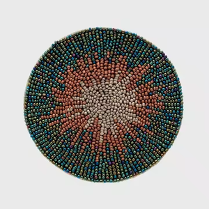 Sous-verres perlés personnalisables Pendentifs de crémaillères Sous-verres perlés personnalisés pour bar d'intérieur Sous-verres perlés d'inspiration vintage - Product Image 6