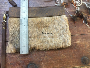 Pochette en cuir de chèvre Tradebyd Premium sac de soirée élégant fait à la main sac à main à la mode - Product Image 4