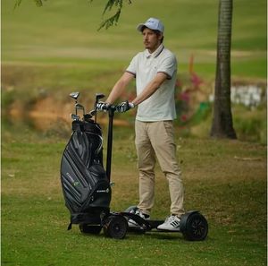 VENTES FLASH Chariot de golf à quatre roues, pliable, léger, 10 pouces, scooter de golf électrique 1600W à vendre, performances haute puissance - Product Image 4