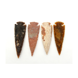 จี้หัวลูกศรอาเกตแฟนซีสำหรับเด็กสร้อยคอทองเหลืองวินเทจ - Product Image 4