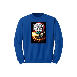 Sweat-shirt décontracté 100% coton pour femmes Collection Anime d'hiver col rond personnalisable poitrine impression 280gsm + ODM Logo doublé sur le devant - Product Image 5