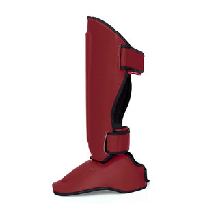 Protège-tibia léger de la dernière collection du service OEM en couleur unie Conception de logo sur mesure Protège-tibia léger - Product Image 4