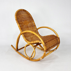 เก้าอี้โยกหวายสำหรับที่นั่งห้องนั่งเล่นเก้าอี้เอนเฟอร์นิเจอร์บ้าน - Product Image 4