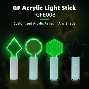 Màu Đỏ Glow Sticks ánh sáng <span class=keywords><strong>Led</strong></span> Stick trên vòng đeo tay nhấp nháy Đảng RGB buổi hòa nhạc đám cưới lập trình tái sử dụng Glow Sticks - Product Image 2