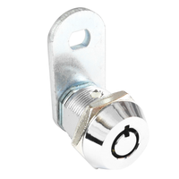 ABA Taiwan High-Security Durable Cylinder Locks 60mm Backset 2 Keys Bright Chrome Plated Secure Access Customizable for ATM