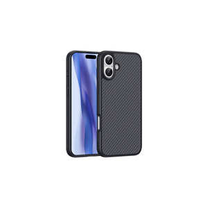 Étui de protection Netzy SAFA Elnino en fibre de carbone pour iPhone 16 compatible avec la recharge sans fil MagSafe - Product Image 1