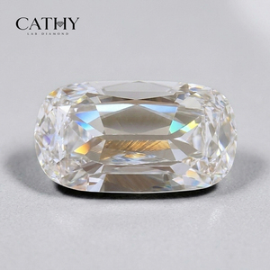 Cathy Offerta Speciale Diamante Sfuso Coltivato in Laboratorio HPHT CVD, Certificato IGI, 1ct 2.5ct, Taglio Cushion Lungo, Colore D, Old <span class=keywords><strong>Mine</strong></span> Cut, All'ingrosso - Product Image 2