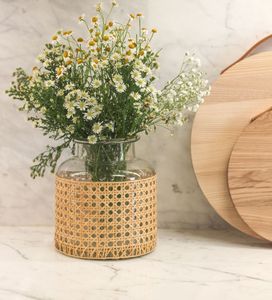 Hand-Woven Indoor Seagrass <b>Basket</b> with Iron Handle Large <b>Laundry</b> <b>Basket</b> Flower Pot Pots <b>Basket</b> Sea Grass Material - Product Image 6