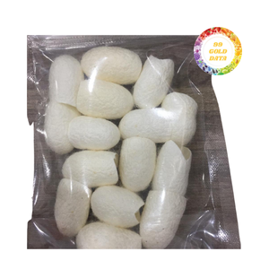 Bolas de capullo de gusano de seda cuidadosamente seleccionadas para el cuidado profundo de los poros y el brillo natural de la piel sin productos químicos agresivos - Product Image 6