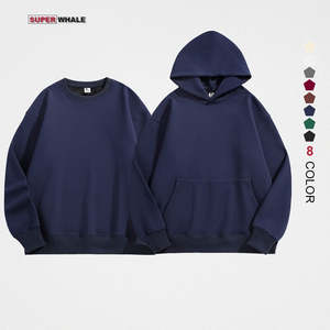 Nueva Llegada, Sudaderas con Capucha de Invierno para Hombre de Primera Calidad, 100% Algodón, Forro Polar Transpirable, Ropa Casual con Diseño de Bolsillo para Adultos - Product Image 1