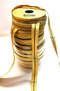 Garniture décorative en dentelle de couleur or massif pour uniforme de cérémonie, parade et costume - Product Image 3