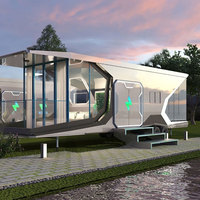 Maison mobile en cabine Apple Maison modulaire préfabriquée Petites Maisons conteneur Maison exportation Europe avec prix d'usine inférieur