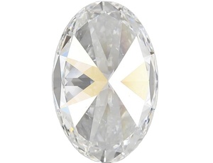 IGI a certifié 10.03 CT la couleur brillante ovale de la coupe F VS1 diamant synthétique cultivé en laboratoire CVD / HPHT R.No. 614335622 - Product Image 4