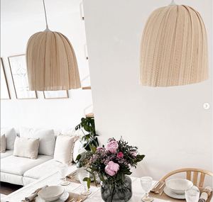 King Craft Viet's Haute Qualité Vietnam Océan Plafonnier Design Minimaliste Lustre En Osier Suspension Rotin Abat-Jour - Product Image 2