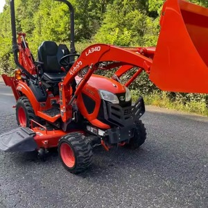 Tractor de Jardín Usado Kubota LA340 4WD, Mini Cortacésped con Motor, Bomba y Sistema IoT 2WD para Agricultura - Product Image 1