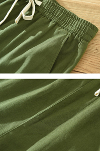 Venta al por mayor de pantalones cortos esenciales de alta calidad con logotipo personalizado de lana informal de corte suelto pantalones cortos de algodón de rizo francés para hombres - Product Image 6