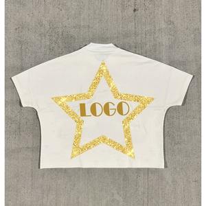 Camiseta de manga corta con diseño personalizado y logotipo personalizado, original, holgada, de verano, para hombre y mujer. - Product Image 6