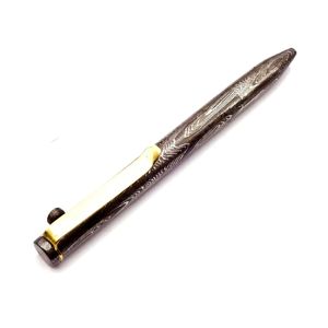ปากกาเหล็กดามัสกัสทำด้วยมือของขวัญที่สวยงามมาพร้อม | ดามัสกัสผลิตภัณฑ์จากเหล็กสำหรับสำนักงานทำด้วยมือปากกาธุรกิจ - Product Image 2