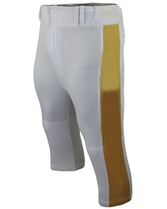Pantalones deportivos de béisbol y softball para jóvenes, pantalones de béisbol sublimados en blanco y en blanco transpirables para adultos, diseño personalizado, venta al por mayor - Product Image 4