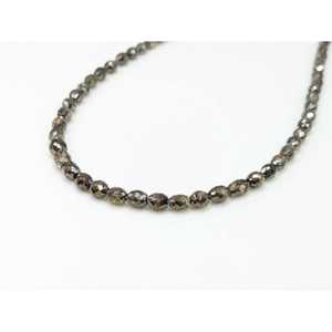 Perles de diamant naturel de qualité AAA+ Champagne, facettées, 3-5 mm, diamants en vrac, cadeau de Noël - Product Image 4