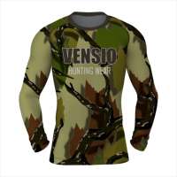 Chemises de chasse personnalisées en camouflage Real Tree, respirantes, à séchage rapide et écologiques pour hommes, vente en gros