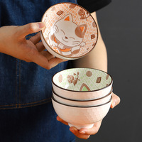 Ensemble cadeau de bols et de baguettes en céramique de style japonais YCPS48, logo personnalisé, vaisselle en porcelaine pour la cérémonie d'ouverture, souvenir