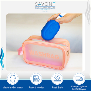 Exportateur professionnel de porte-savon de type ventouse magnétique écologique Traveler Ocean PP boîtes à savon en plastique d'Allemagne - Product Image 6