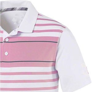 T-shirts de golf à manches courtes imprimés par sublimation pour homme Polos respirants en tissu polyester Offre Spéciale à séchage rapide OEM de grande taille - Product Image 3