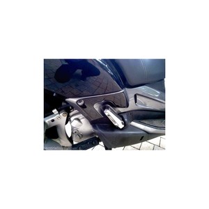 2 adesivi 3D per la protezione dell'area dei piedi per Yamaha XMAX 2006-2009, compatibili con la moto X MAX - Product Image 1
