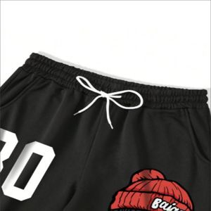 Conjunto de sudadera con capucha y pantalones deportivos holgados de moda de 2 piezas personalizados, chándal de algodón de ajuste cuadrado para hombre, chándal de calle informal - Product Image 5