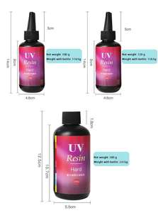 เรซิ่นอีพ็อกซี่ใส 60 กรัม แห้งเร็วด้วยรังสียูวี สำหรับงาน DIY ทำมือ - Product Image 2