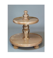 Support à gâteau à étages de forme moderne, fabricant et exportateur en gros, design personnalisé, fait main, écologique, toutes couleurs, en bois
