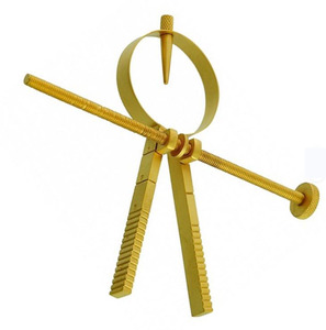 Calibrador de Medición de Senos Halpern, Instrumentos Manuales de Cirugía Plástica de Acero Inoxidable, Clase I, Garantía de 2 Años - Product Image 1