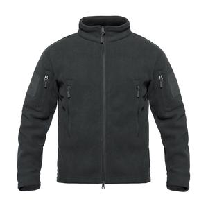 Chaqueta con capucha cálida personalizada Chaqueta de lana táctica para hombre Deporte al aire libre Senderismo Camping Abrigo con chaqueta con múltiples bolsillos para hombre - Product Image 1