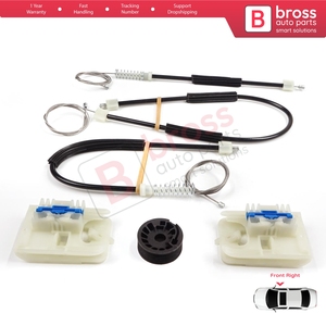 Kit de réparation de lève-vitre BWR5557 Porte avant droite pour Golf MK7 5G 2012-2021 4/5 portes 5G4837462 Pièces automobiles Bross - Product Image 3
