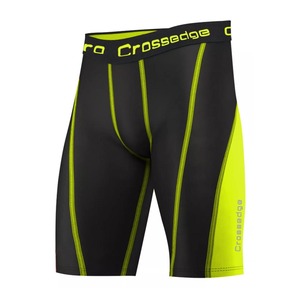 Pantalones cortos de compresión al por mayor Pantalones cortos atléticos elásticos de 4 vías para hombres y mujeres - Product Image 1