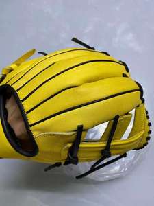 Nouveau matériau Gants de baseball en cuir personnalisables avec votre propre logo Marque privée Gants de sports d'hiver respirants à la mode - Product Image 3