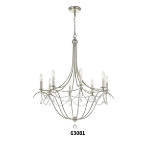 Lustre d'éclairage en métal Design moderne de haute qualité pour la décoration de la maison Salon Bureau Salle à manger de luxe Décoratif - Product Image 5