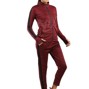 Chándal transpirable de alta calidad para mujer hecho a medida para el invierno-Patrón sólido Precio barato al por mayor para la venta en línea - Product Image 1