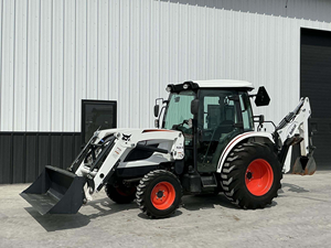 Tractor Bobcat CT5545 2023 con Cargador Frontal y Retroexcavadora, Tractor de Ruedas Bobcat FL9-5 Blanco 4x4, Equipo Agrícola Multifuncional - Product Image 2