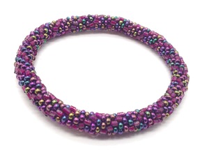 Personnalisable Unisexe Multicolore Perlé Bracelets Diamant Perle Bracelets Perles De Verre Fils De Coton De Mode Anniversaire À La Main - Product Image 6