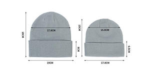 100% coton laine vêtements d'hiver bonnet chapeaux fabriqués dans le meilleur tissu meilleure vente bonnet chapeaux à vendre - Product Image 2