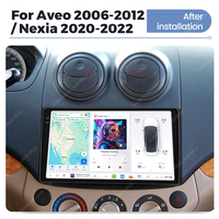 MEKEDE DUDUAUTO Autoradio Android Lecteur DVD Multimédia Stéréo pour Chevrolet Aveo 2006-2012 Nexia 2020-2022 Car-play 4G