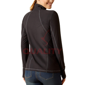 Propiedades térmicas de la camisa de capa base ecuestre de compresión avanzada que brindan comodidad, durabilidad, flexibilidad para los jinetes - Product Image 6