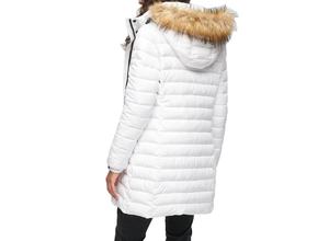 แจ็กเก็ตทรงพองสำหรับผู้หญิงเสื้อแจ็คเก็ตทรงพองทำจากผ้าฝ้ายสำหรับฤดูหนาวโลโก้ตามสั่ง - Product Image 3